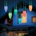 thumbnail image 2 of Home Heritage Lumations 15.8 Foot 20 RGB LED Indoor/Outdoor String Lights, 2 of 9