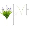 thumbnail image 2 of Flores artificiales Calyptus Monkey Grass, color morado, 24 paquetes, 2 of 6