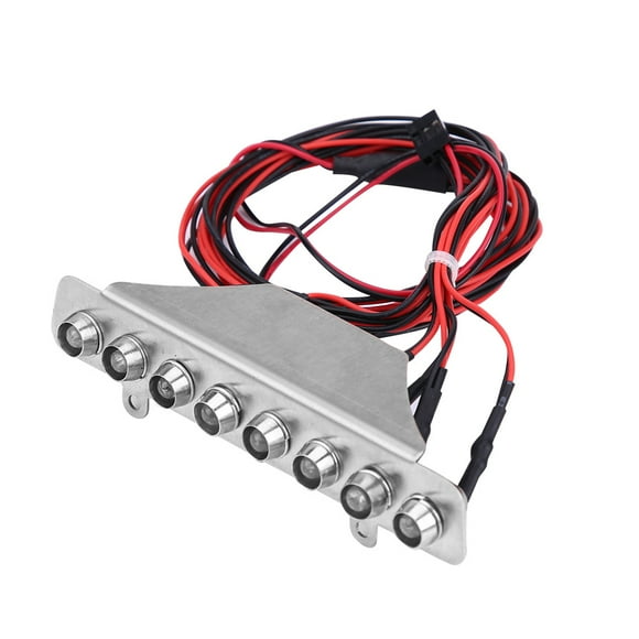8 LEDs Light Bar White Red Taillight Lamp Accessory Part for TRAXXAS UDR 1/7 Truck RC Car
