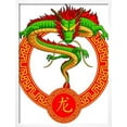 thumbnail image 2 of Chinese Zodiac Animal  Dragon, Animals Religion World Culture Framed Art Print Wall Art by BluezAce Sold by Art.Com, 2 of 3