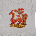 thumbnail image 4 of Inktastic 2024 Year of the Dragon- New Years Girls Toddler Dress, 4 of 5