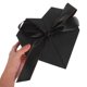 thumbnail image 2 of GOOHOCHY Caja de regalo floral negra con forma de corazón, caja de regalo romántica con cinta., 2 of 8