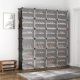 thumbnail image 2 of Armario para guardar zapatos ROJASOP, 12 niveles, 96 pares con fundas, 2 of 9