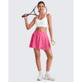 thumbnail image 5 of G4Free Wrapped Front Pleated Tennis Skirts for Women High Waisted A Line Golf Skorts Soft Athletic Inner Shorts with Pockets, 5 of 7