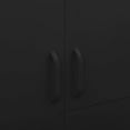 thumbnail image 4 of vidaXL Wardrobe Black 90x50x180 cm Steel, 4 of 4