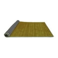 thumbnail image 2 of Ahgly Company Indoor Square Abstract Turquoise Blue Contemporary Area Rugs, 8' Square, 2 of 4
