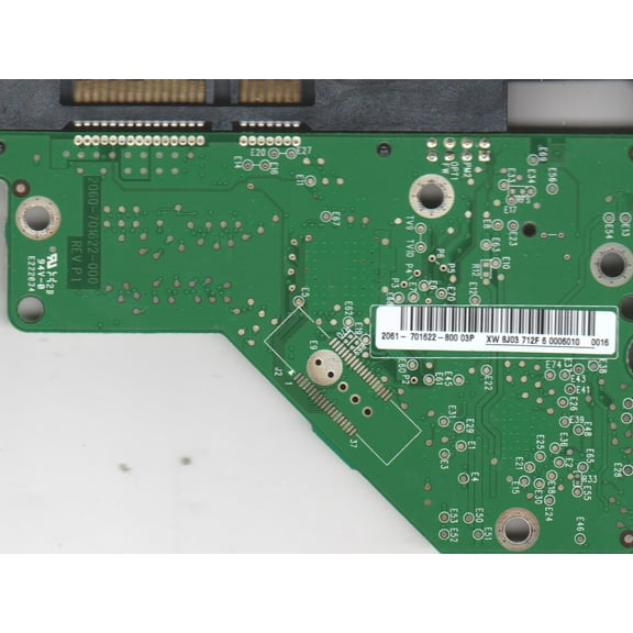 WD1001FALS-00JB1, 2061-701622-800 03P, WD SATA 3.5 PCB