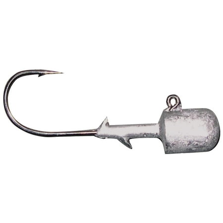 Kalins 3/8 oz. Freshwater Ultimate Soft Plastics Fishing Jig, Nickel, Lakes River 3Pk