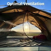 2 Person Backpacking Tent, Double Layer Ultralight Two Person Tent for Camping