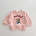 thumbnail image 3 of Camiseta con estampado de dibujos animados para niños y niñas, sudaderas de Mickey Mouse para niños pequeños, Tops de manga larga, jerséis casuales sueltos de cuello redondo, 3 of 5