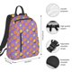 thumbnail image 2 of Disketp Yellow Lemon And Orange Mochila Ligera e Impermeable, Mochila de Día Resistente para Viajes, Senderismo y Uso Diario para Hombre y Mujer, 2 of 7