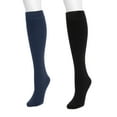 thumbnail image 3 of MUK LUKS Women's 2 Pack Fleece Lined Knee High Socks, 3 of 3