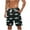 Black-4, variant on Virmaxy Men's Swim Trunks Shorts Hawaiian Breathable Board Shorts with Elastic Waist Drawstring Summer Shorts for Vacation Multicolor-6 S