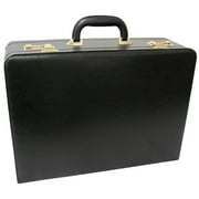 Expandable Executive Faux Leather Attache Case