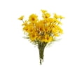 thumbnail image 5 of 1 Pcs Artificial Daisy Flower, Artificial Silk Daisy Fake Flowers UV Resistant Outdoor Fake Wildflowers with Stems Greenery Shrubs Plants Arrangements for Home Garden for Decoration, 5 of 5