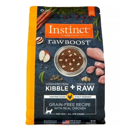 UPC: 0769949658832 | Instinct Raw Boost Grain-Free Recipe with Real Chicken Natural Dry Cat Food by Nature s Variety  2 lb. Bag