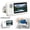 1, variant on IPX7 Waterproof Bluetooth Shower Speaker, Wireless Portable Speaker with Suction Cup, Fog-Resistant Hands-Free Speaker for Bathroom Shower Bath Spa (1, White)