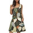 thumbnail image 2 of WJHWSX Womens Nightgown,Nightgowns for Women,Pockets,Easy Care,Printed,Multicolor,L, 2 of 9