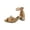 Gold, variant on hoksml Women's Glitter Block Heel Sandals Peep Toe Ankle Strap Summer Party Dressy Shoes for Ladies