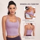 thumbnail image 5 of TFixol Camisola 2 en 1 para mujer, sujetador deportivo con almohadilla extraíble, chaleco con correas cruzadas, 5 of 8