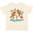 thumbnail image 3 of Inktastic Merry Christmas with Gingerbread Cookies Boys or Girls Toddler T-Shirt, 3 of 5