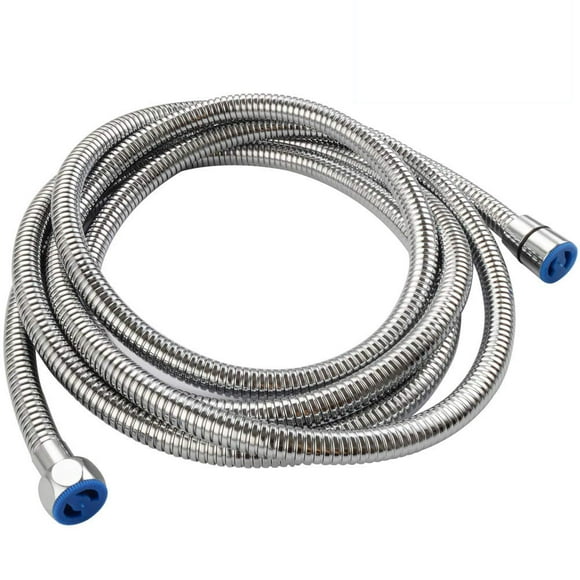 Extra Long Shower Head Hose 118, Angle Simple Stainless Steel Flexible Handheld Shower Hose, Shower Sprayer Hose No Tangles, Shower Hose Replacement 12 IPS, Shower Extension Hose chrome