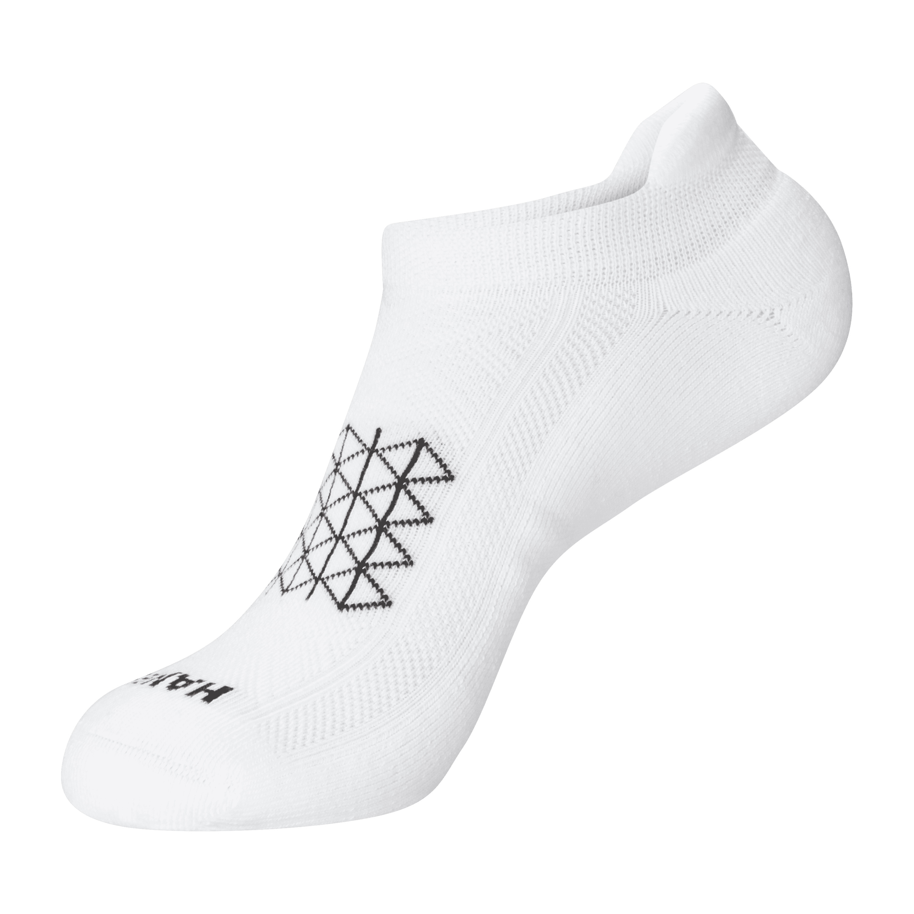 Hanes Mens Absolute Run Comfort Cushioned Heel Shield Socks, 3-Pairs