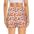 thumbnail image 4 of Haiem Corgi Head with Floal Women's 2 in 1 Running Shorts - Lightweight Athletic Workout Gym Yoga Breathable Sports Shorts Liner with Phone Pockets-XX-Large, 4 of 9
