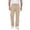 Khaki, variant on XFeng Men Straight Leg Sweatpants Drawstring Casual Pants
