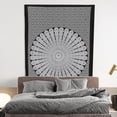 thumbnail image 4 of Tapiz mandala indio bohemio de Bless International para colgar en la pared, 225 x 265 cm, 4 of 8