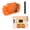 orange, variant on Non-Slip Comfort Ergonomic Hand Grip for Anbernic RG34XXSP Handheld Game Console, Plug-and-Play Gaming Handle Accessory Multiple Color Options