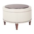 thumbnail image 5 of OSP Home Furnishings Alloway Storage Ottoman in Cr, 5 of 5