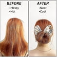 thumbnail image 4 of Uds. Para hacer moños mágicos en el pelo para niñas y mujeres, moldeador de moños con torcedura francesa, 4 of 4