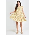 thumbnail image 1 of Vestido de flores Roman Fashion /Juvenil, 1294 (Amarillo flores) amarillo CH, 1 of 6