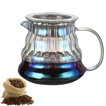 

Fovolat Coffee Server Pot Borosilicate Glass Carafe Coffee Kettle Reusable Coffee Pot Heat Resistant Teapot Coffee Utensils Coffee Carafehario Standard Glass Coffee Carafe famous