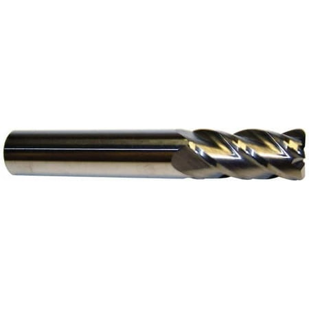 

Accupro 1/2 Diam 4 Flute Solid Carbide 1/8 Corner Radius End Mill