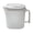 White, variant on YFGEFTR Fridge Water Jug White, Large Capacity Plastic Pitcher with Scale, Home Iced Tea Dispenser, Graduated Lines, BPA Free