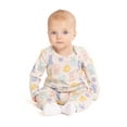 thumbnail image 2 of Peeps Unisex Baby Easter Long Sleeve Bodysuit with Matching Joggers, 2-Piece Set, Sizes Newborn-12M, 2 of 7
