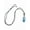 blue, variant on Marine Life Glow In The Dark Jellyfish Jewelry Fun Necklace For Divers