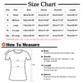 thumbnail image 3 of Seductiva Basic T Shirts for Women's Fashionable Casual V Neck Top Solid Color Cropped Sleeve T Shirt Comfy Casual Vacation Workout Clothes Loose Fit Tees Blouses, 3 of 6