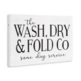 thumbnail image 4 of Stupell Industries Same Day Service Laundry Typography Painting Gallery Wrapped Canvas Art Print Wall Art, 30 x 20, 4 of 8