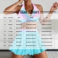 thumbnail image 2 of Conjunto de Bikini de Cintura Alta para Mujeres, Moda de Impresión Gradiente, Colgantes Ajustables Bikini sin Espalda, 2 of 7