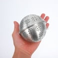 thumbnail image 3 of Niceauty Stainless Steel Tea Ball Strainer with Hook for Easy Use Perfect for Kitchen Afternoon Tea 2.5 inch Silver, 3 of 7