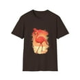 thumbnail image 2 of Bird Lover Flamingo Sunset Novelty Outdoor Lover T-Shirt, 2 of 5