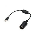 thumbnail image 3 of USB A Male To 12V Car Lighter Adapter, Socket Converter Cable for Led Light Strips, Camera Led Light and Other Automotive Electronics, 3 of 6