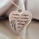thumbnail image 2 of Corazón Angel W Mujeres lingotes Fiesta Collar Regalo Collares Vintage Colgantes, 2 of 5