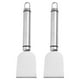 thumbnail image 1 of 2 raspadores de acero inoxidable, herramienta de limpieza versátil, palas de cocina, pala para congelador, espátulas de limpieza de cocina, palas de limpieza, pala de acero inoxidable, 1 of 5
