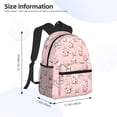 thumbnail image 4 of Fotbe Easter Rabbit Lightweight Casual Laptop Backpack for Men and Women, Daily use Waterproof backpack, Backpack for College, 4 of 8