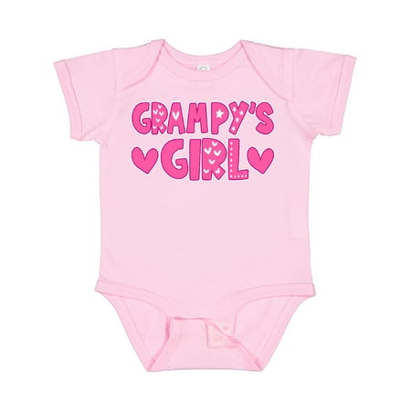 

Inktastic Grampy s Girl Granddaughter Gift Gift Baby Girl Bodysuit
