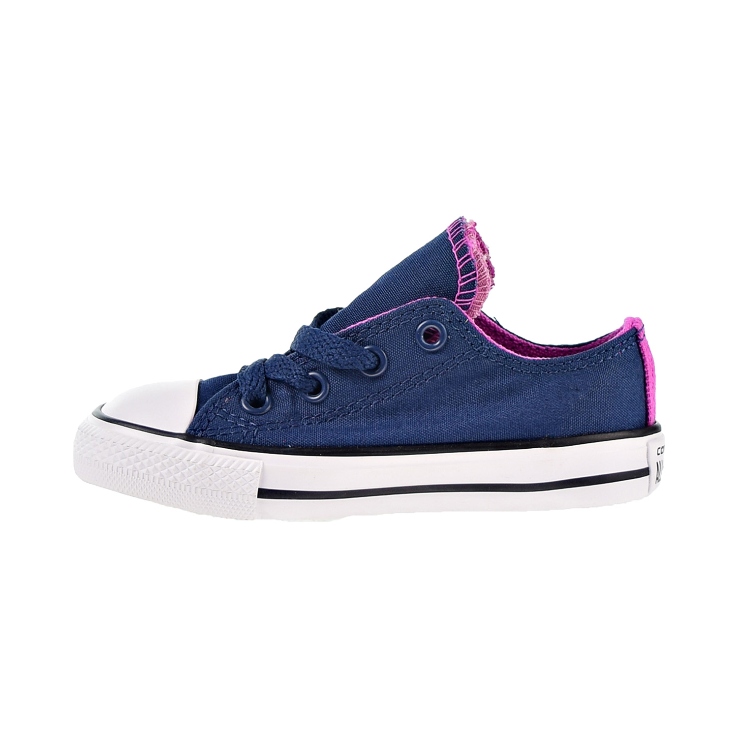 Converse Chuck Taylor All Star Double Toddler OX Toddler's Shoes Navy 760001f - image 4 of 6